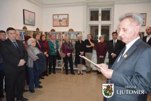 Obeležitev obletnice nastanka čitalnice v Ljutomeru 1